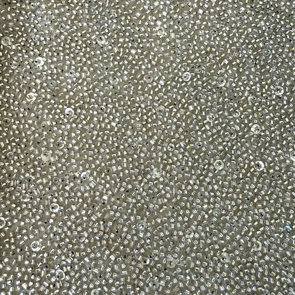 Michael Kors Glittering Silver Sequin Blouse - Picture 3 of 4